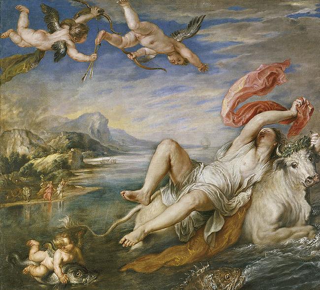 Peter Paul Rubens El rapto de Europa oil painting picture